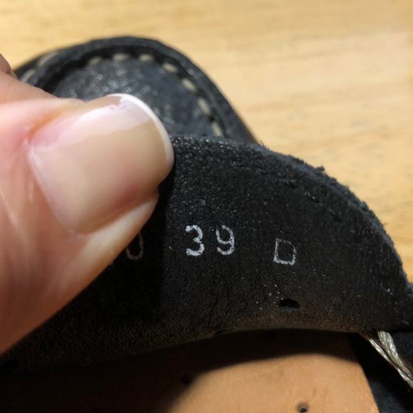 Womens L'Artigiano Sorrentino Black Leather Flat Driving Shoes 39D US/9D* - Picture 9 of 11